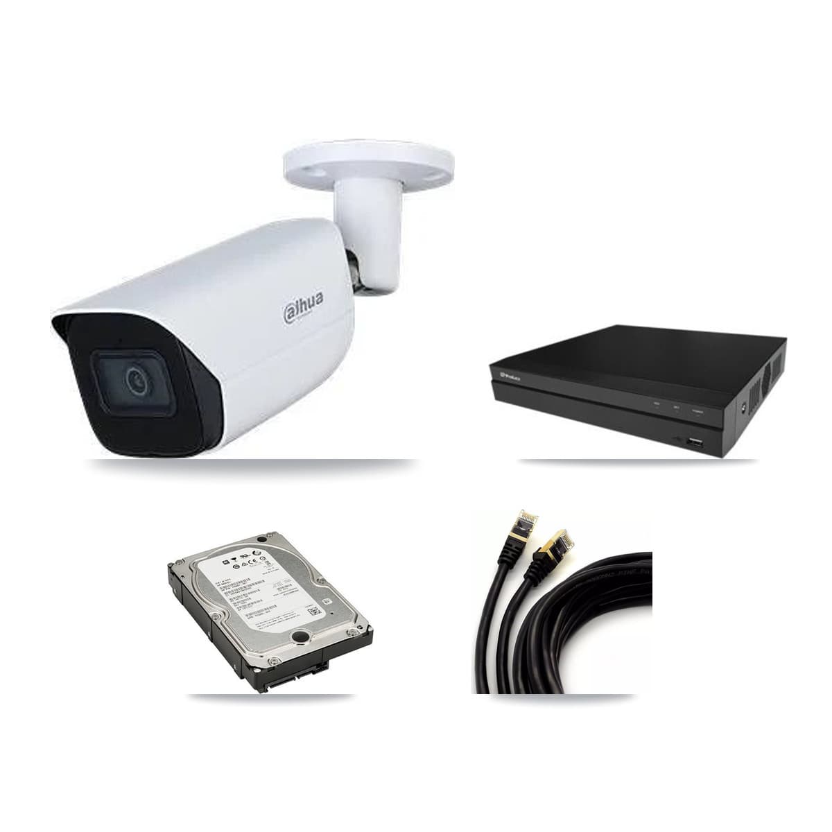 Dahua & Prolux 16-Channel 5MP CCTV Kit — 4 Bullet Cameras + 5TB Recording - Image 1