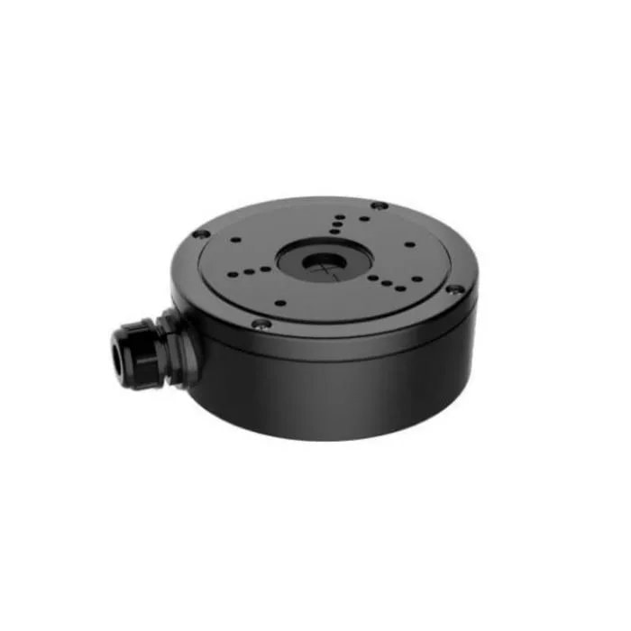 Hikvision DS-1280ZJ-S Junction Box for Dome Cameras, Indoor & Outdoor Use, Load Capacity 4.5kg, Black