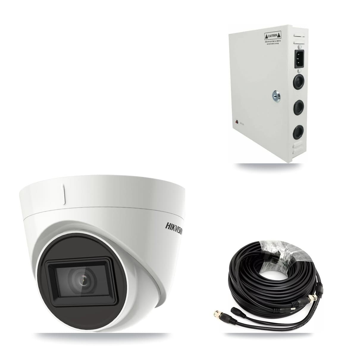 Hikvision 32-Channel 4K CCTV Kit — 25 DS-2CE78U1T Turret Cameras + 4× 8TB Recording