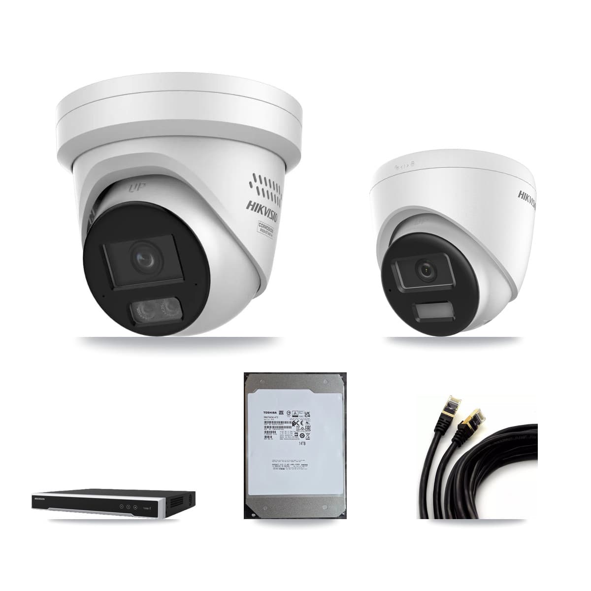 Hikvision 8-channel CCTV kit