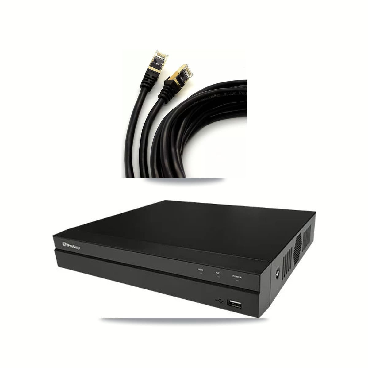 Prolux 8-channel CCTV kit: 2 cameras (2× 5MP Dome), 3TB hard drive