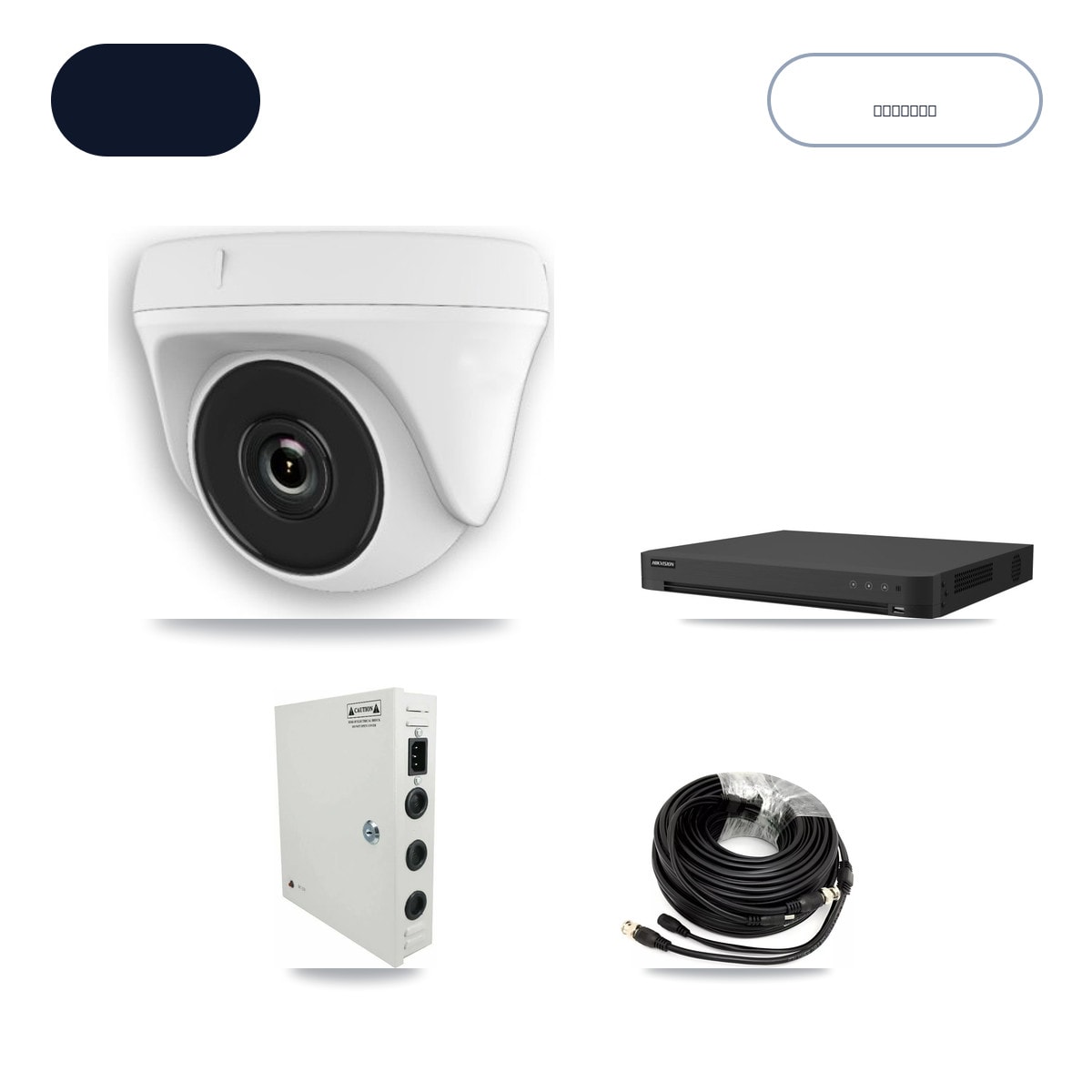 Hikvision iDS-7216HUHI-M2/XT 16-Channel DVR CCTV Kit — 12× HDT-2MP-N20W-2.8MM 2MP Cameras + 6TB HDD