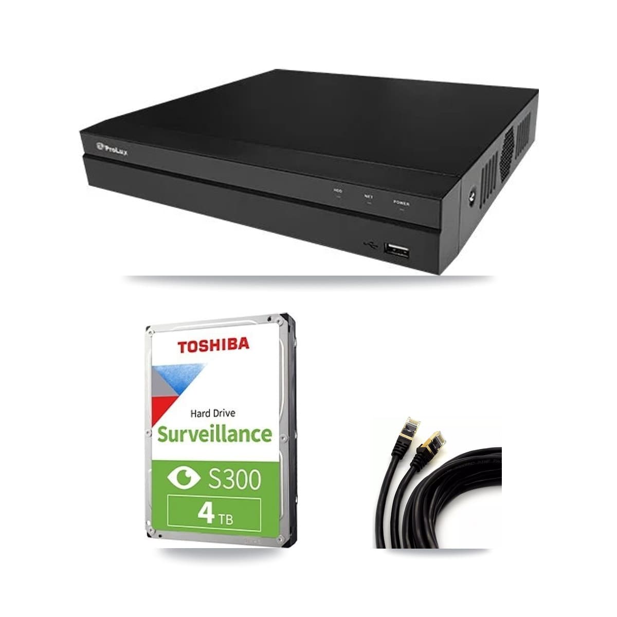 Prolux 8-Channel 5MP CCTV Kit — 3 Dome Cameras + 4TB Recording - Image 1