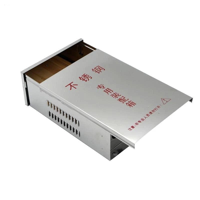 IPBOX Steel CCTV Cabinet 395×280×125mm Lockable Security Enclosure