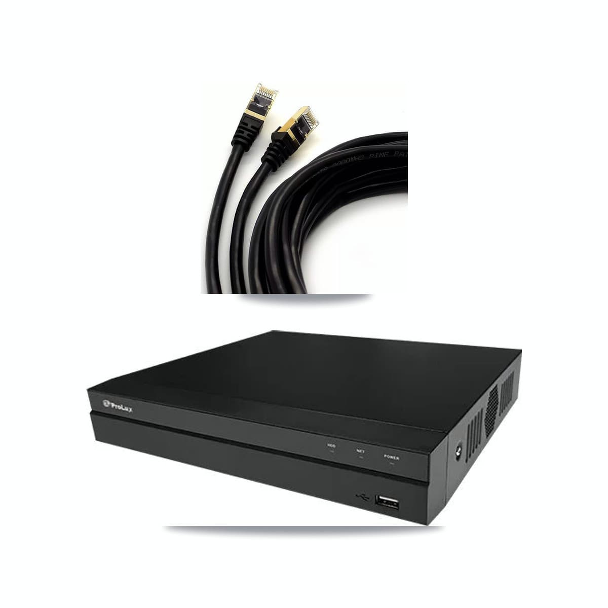 Prolux 8-channel CCTV kit: 1 camera (1× 5MP Dome), 3TB hard drive