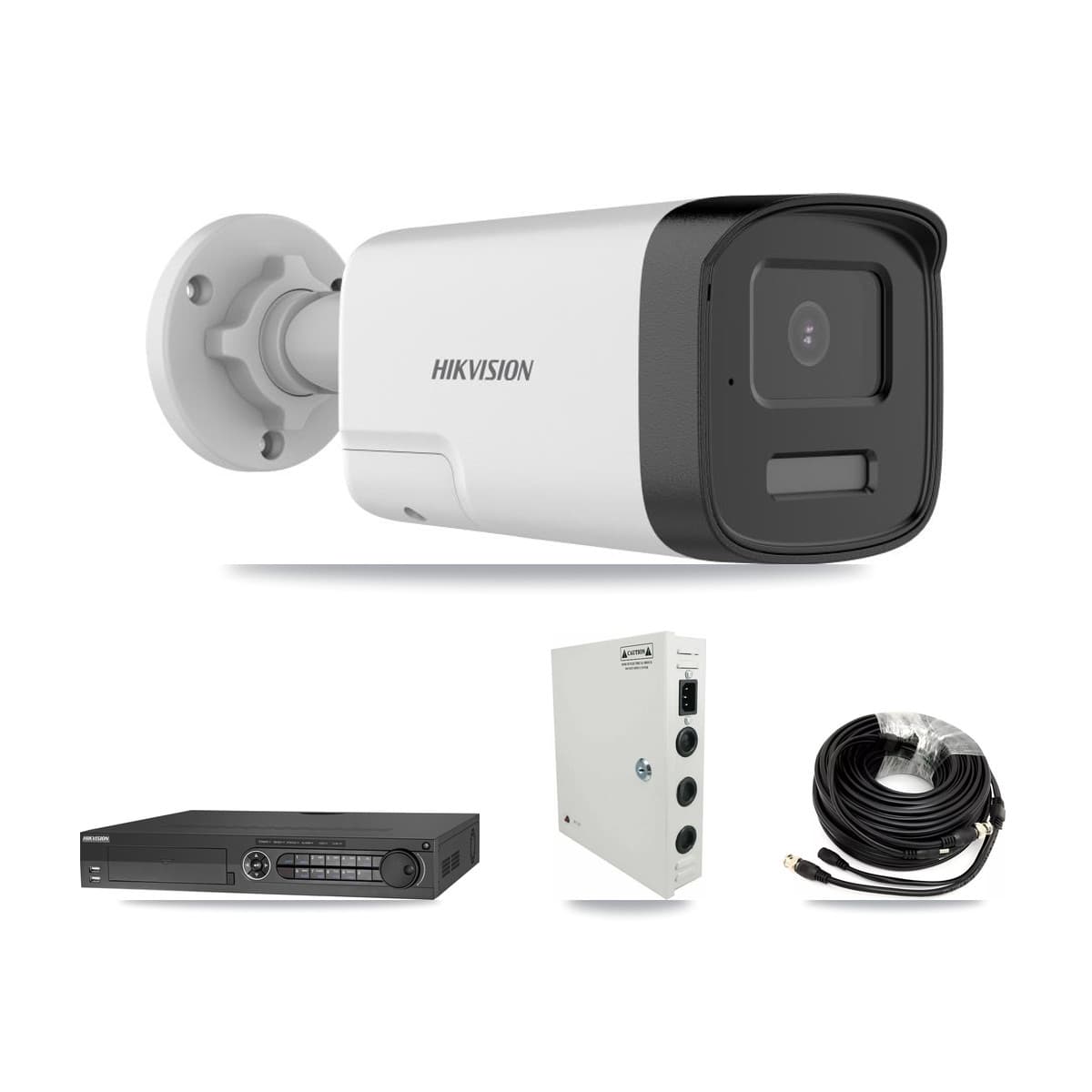 Hikvision 32-Channel 5MP CCTV Kit — 17 DS-2CE17K0T Bullet Cameras + 3× 8TB Recording