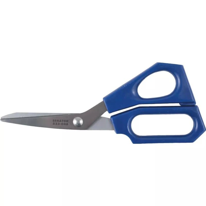 4.5" Multi-Purpose Craft Embroidery Offset Scissors - Small Cloth & Thread Shears