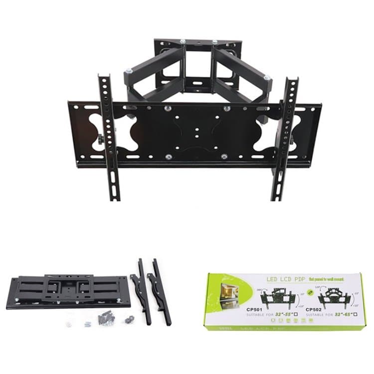 CP502 for 32''-80'' Full Motion TV Wall Mount Tilt Swivel TV Wall Mounting Bracket