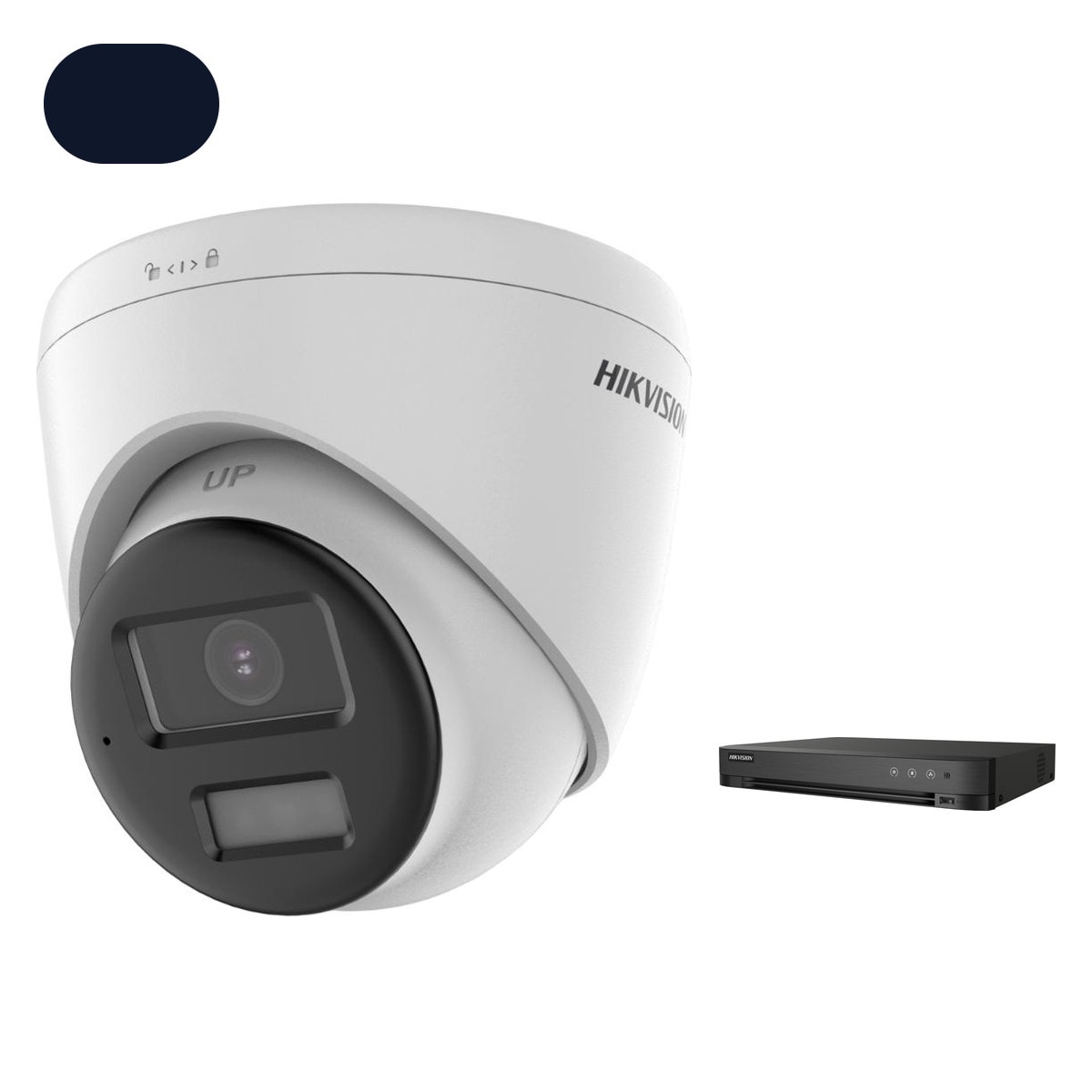 Hikvision iDS-7204HUHI-M1/XT 4-Channel DVR CCTV Kit — 1× 4K Camera