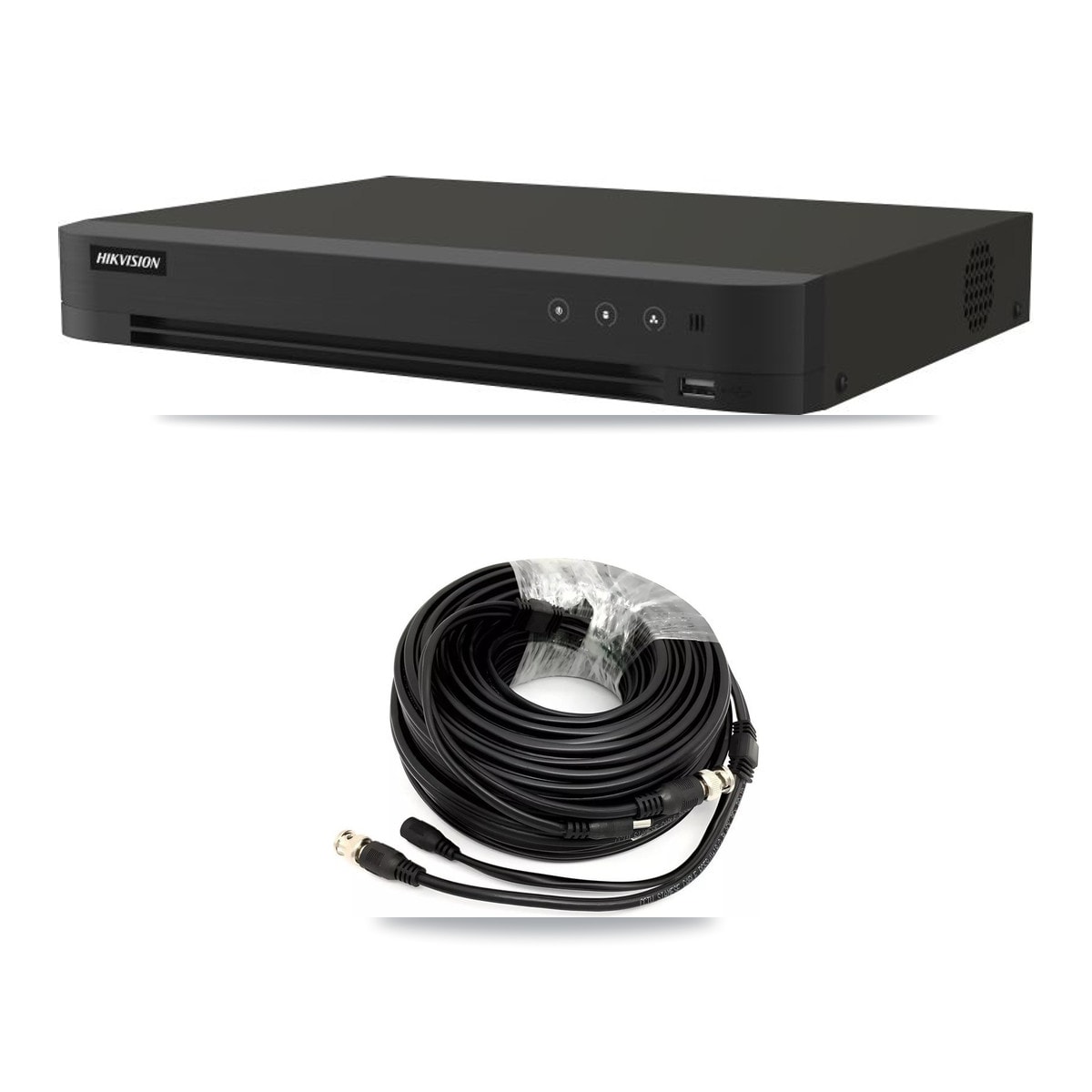 Hikvision 16-Channel 5MP CCTV Kit — 7 DS-2CE71H0T Turret Cameras + 10TB Recording (IDS-7216HQHI Recorder) - Image 1