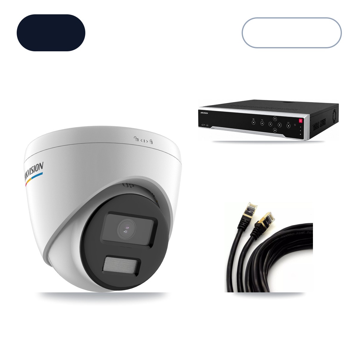 Hikvision DS-7732NI-M4/24P 32-Channel NVR CCTV Kit — 12× DS-2CD1327G2-LUF 2MP Cameras + 14TB HDD - Image 1