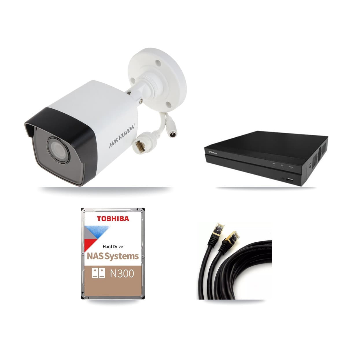 Hikvision & Prolux 16-Channel 5MP CCTV Kit — 14 Bullet Cameras + 18TB Recording