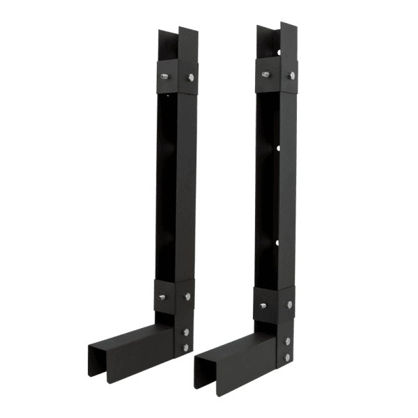 Wall Mount Bracket for DVR Lock Box Steel Black 20.9×3.5×2cm