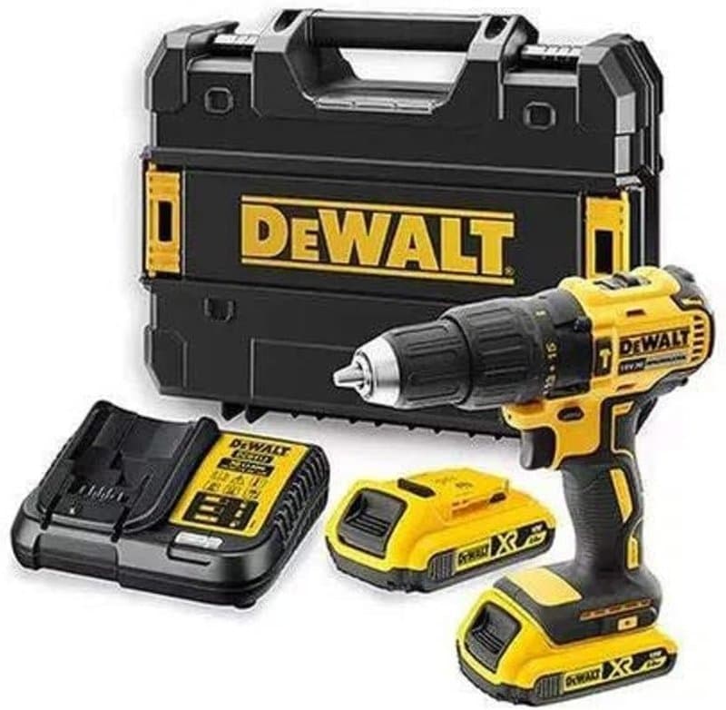 DeWalt DCD778P2T 18V XR Brushless Combi Drill 2x5.0Ah Kit