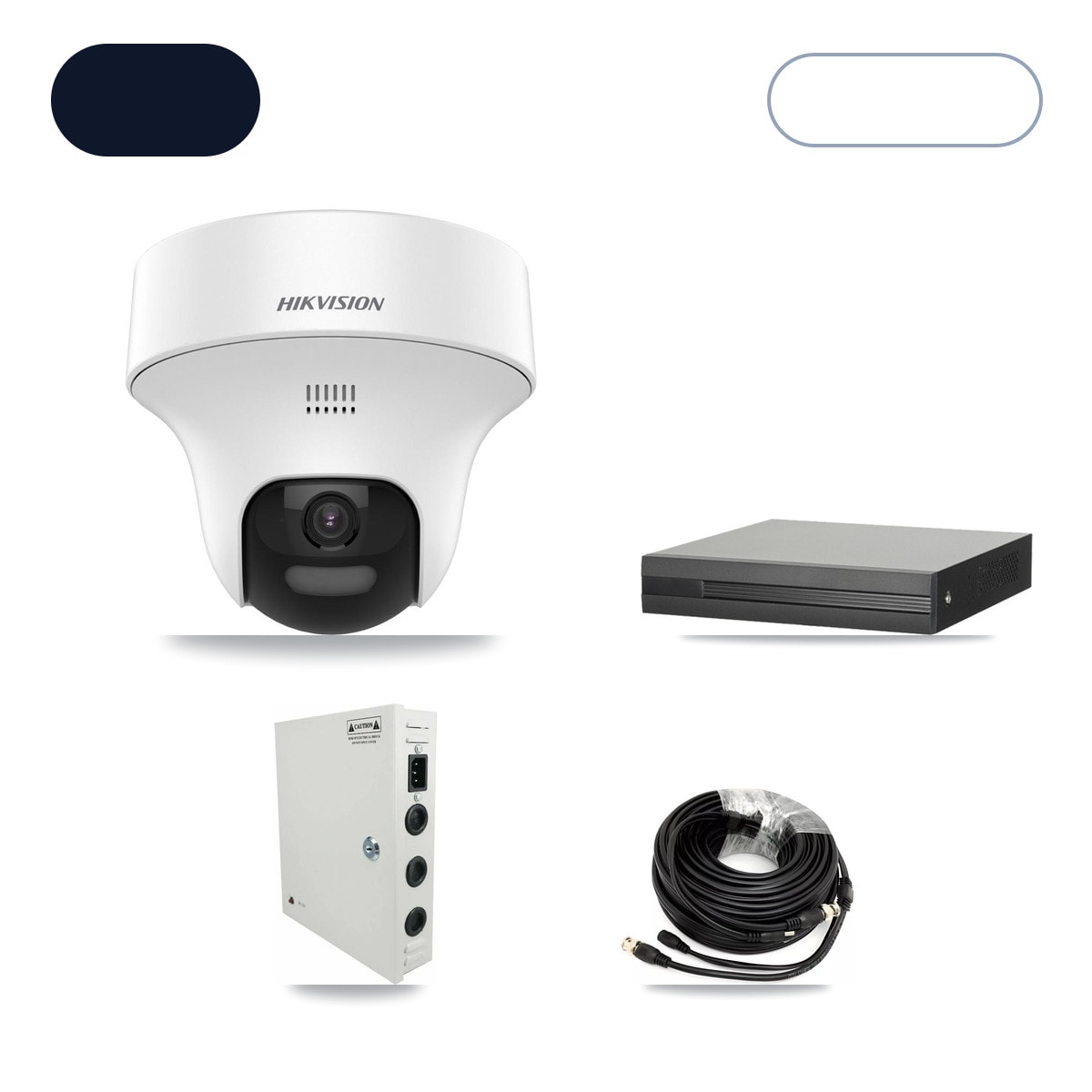 XVR-3116HS-5MP-LITE 16-Channel DVR CCTV Kit — 16× Hikvision DS-2CE70K0T-PTLTS 5MP Cameras + 6TB HDD