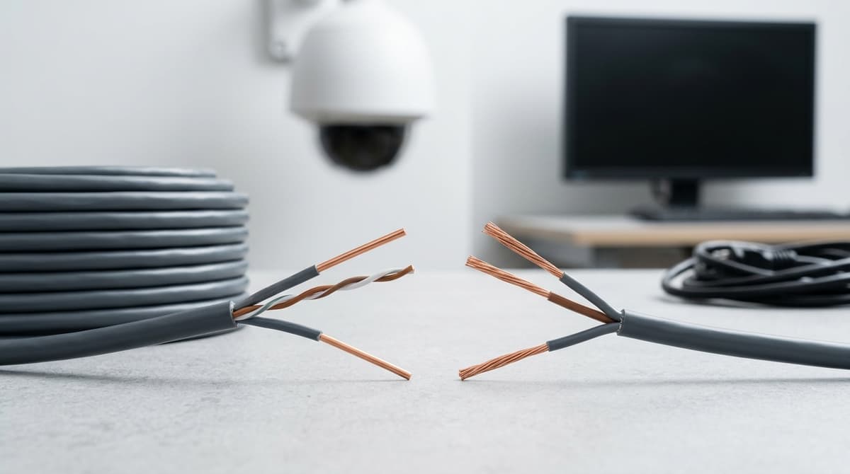 LAN Cable Wire for CCTV: Solid vs Stranded