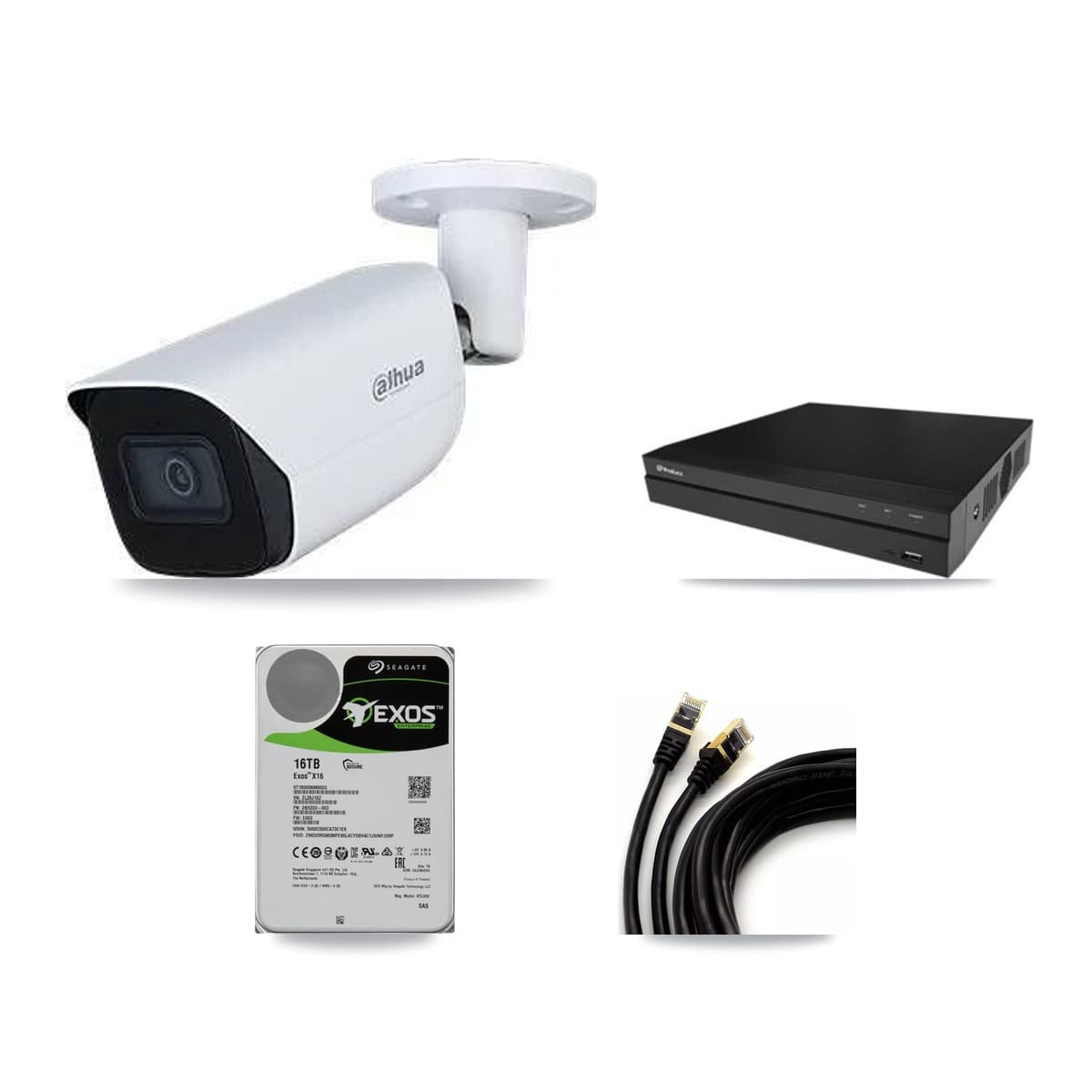 Dahua & Prolux 16-Channel 5MP CCTV Kit — 13 Bullet Cameras + 16TB Recording - Image 1
