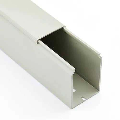 Betaduct H: 50mm x W: 50mm PVC Grey Solid Wall Cable Trunking - 16m Pack - 10480053Y