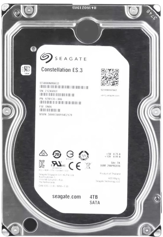 Seagate 4TB - HDD 3.5" SATA Hard Drives – Free Installation with Any CCTV Kit or Package -Ideal for 24/7 continuous recording
