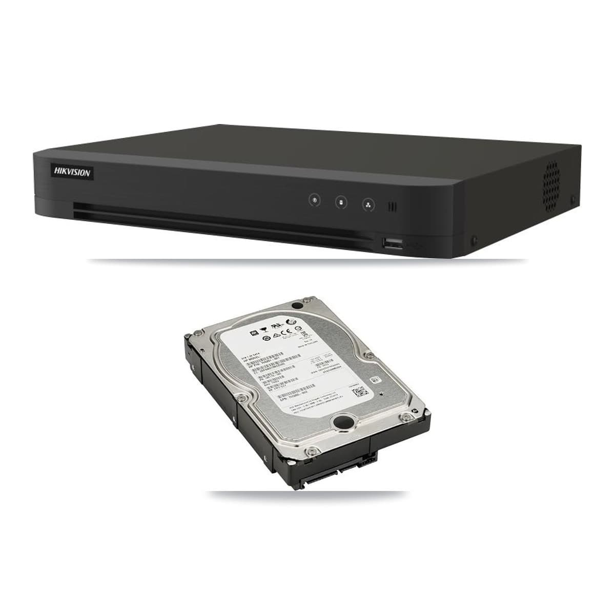 Hikvision IDS-7216HQHI 16-Channel DVR + 12TB Recording