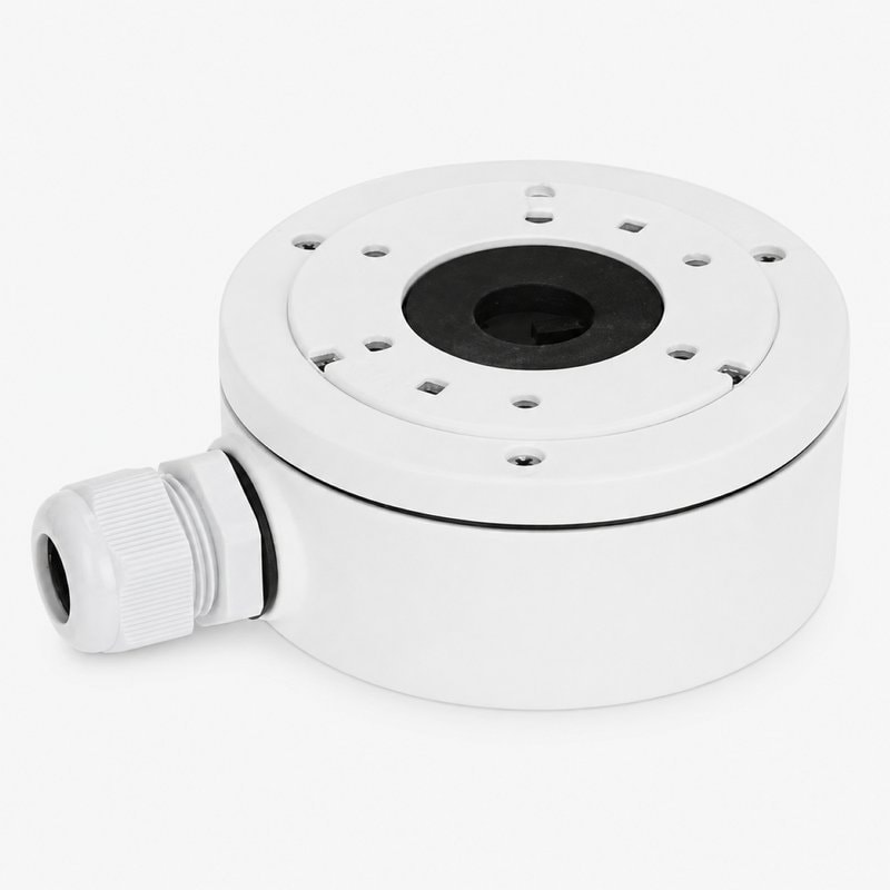 Deep Base Junction Box for Hikvision DS-2CD20 Series Bullet Cameras White
