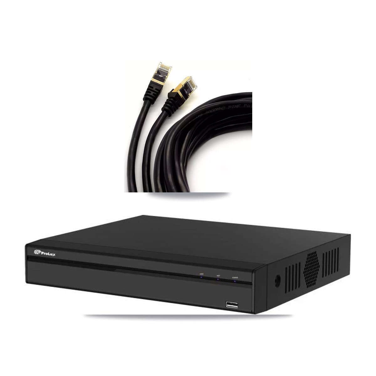 Prolux 4-channel CCTV kit: 4 cameras (4× 5MP Dome), 2TB hard drive