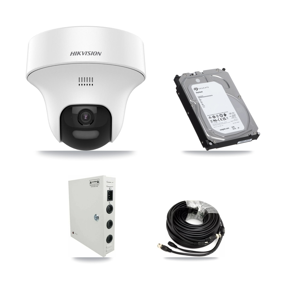 Hikvision 32-Channel 5MP CCTV Kit — 27 DS-2CE70K0T Turret Cameras + 3× 6TB Recording (IDS-7332HUHI Recorder) - Image 1