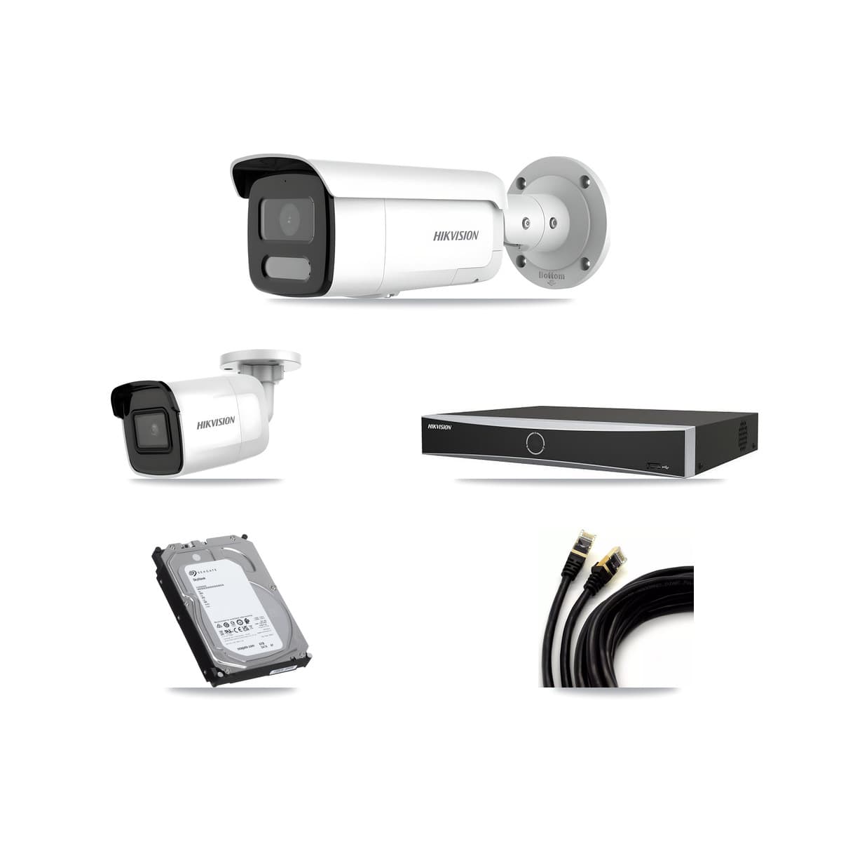 Hikvision 4-channel CCTV kit