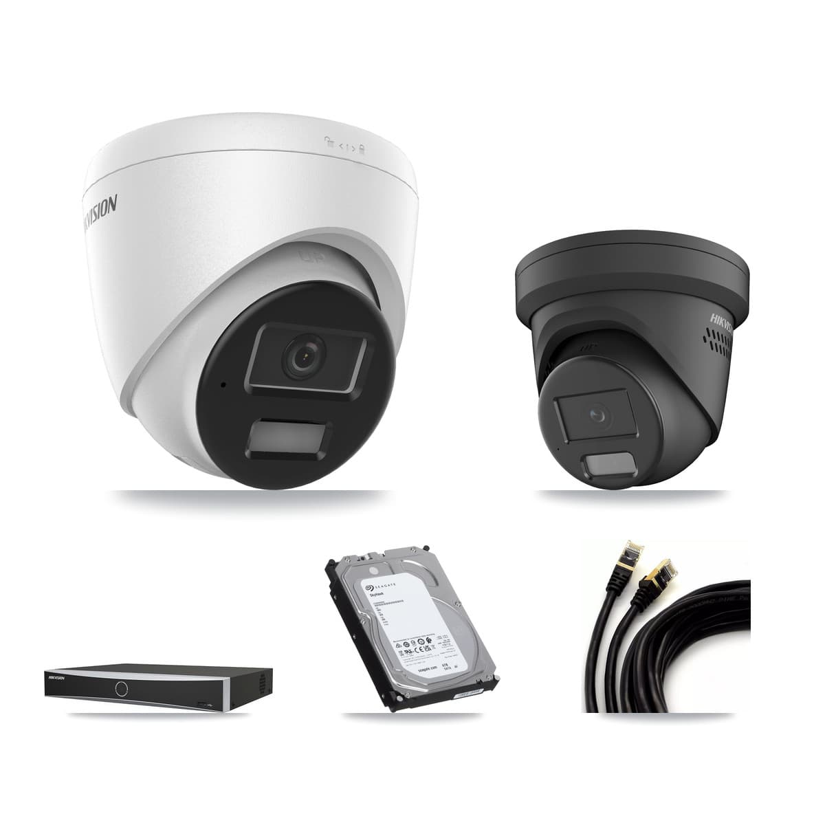 Hikvision 4-channel CCTV kit