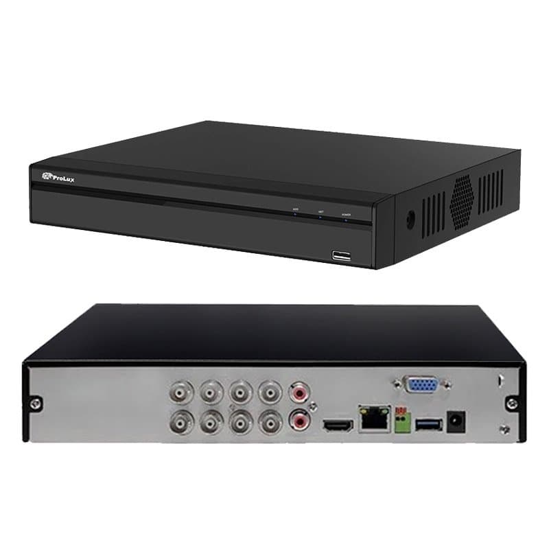 PROLUX PXD-5108HS-4K/X1 / 8 Channel 4K Penta-brid DVR