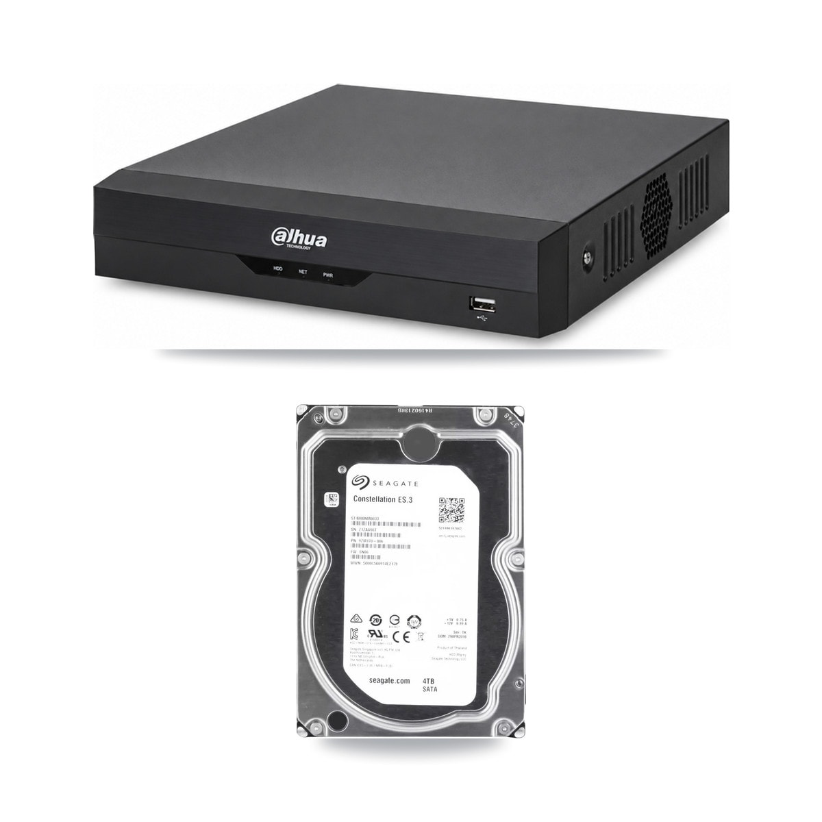 Dahua XVR5104HS-I3 4-Channel DVR + 4TB HDD
