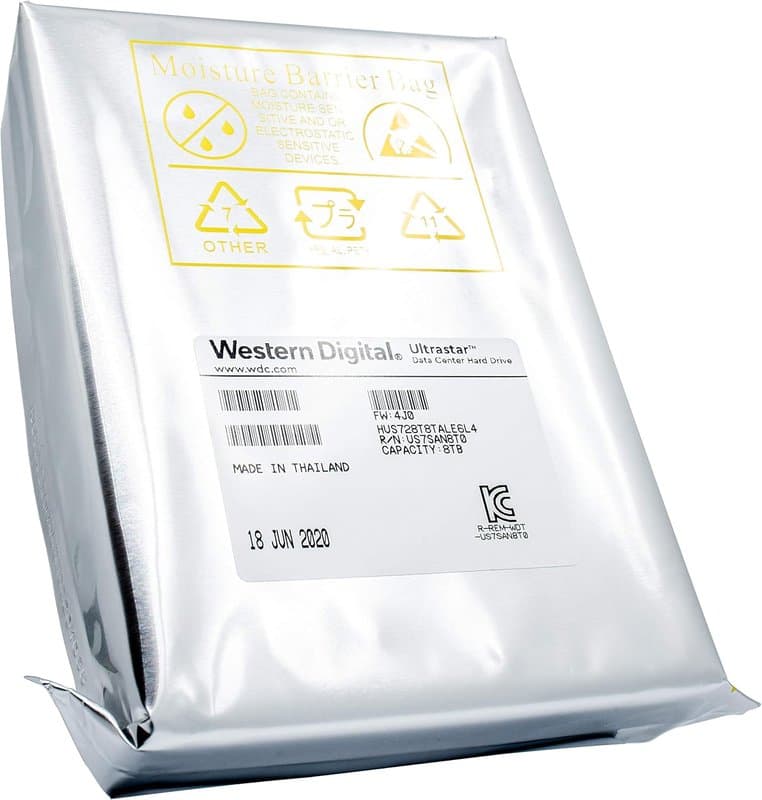 Western Digital Ultrastar 8TB Enterprise SATA 3.5" Hard Drive