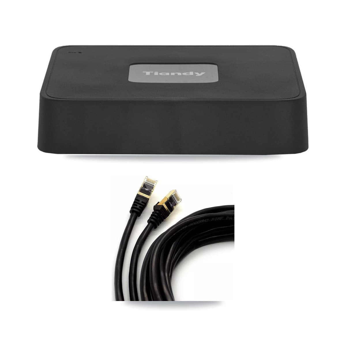Tiandy 4-Channel 5MP CCTV Kit — 1 Dome Camera + 3TB Recording - Image 1