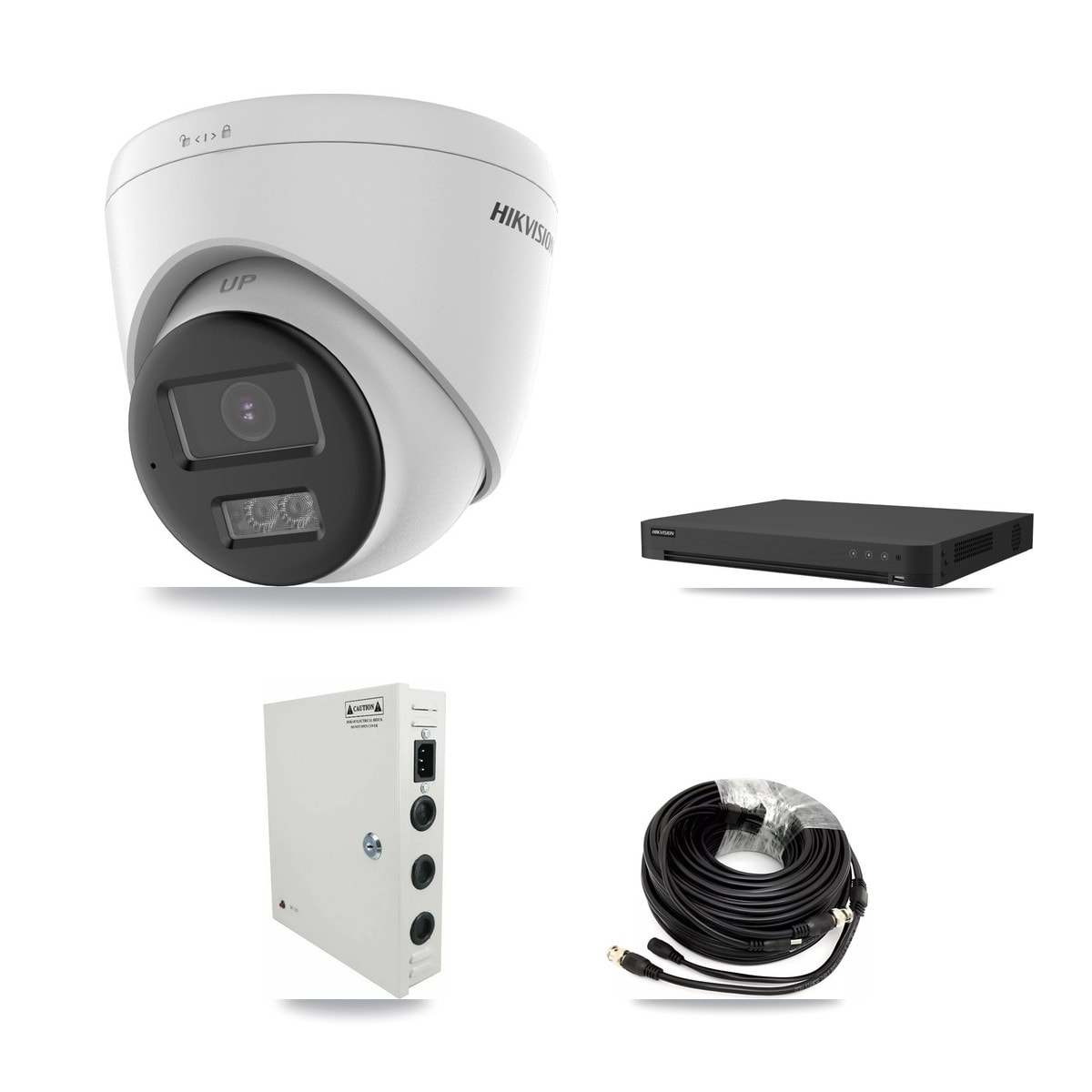 Hikvision iDS-7216HUHI-M2/XT 16-Channel DVR CCTV Kit — 12× DS-2CE78K0T-LTS 5MP Cameras + 4TB HDD - Image 1