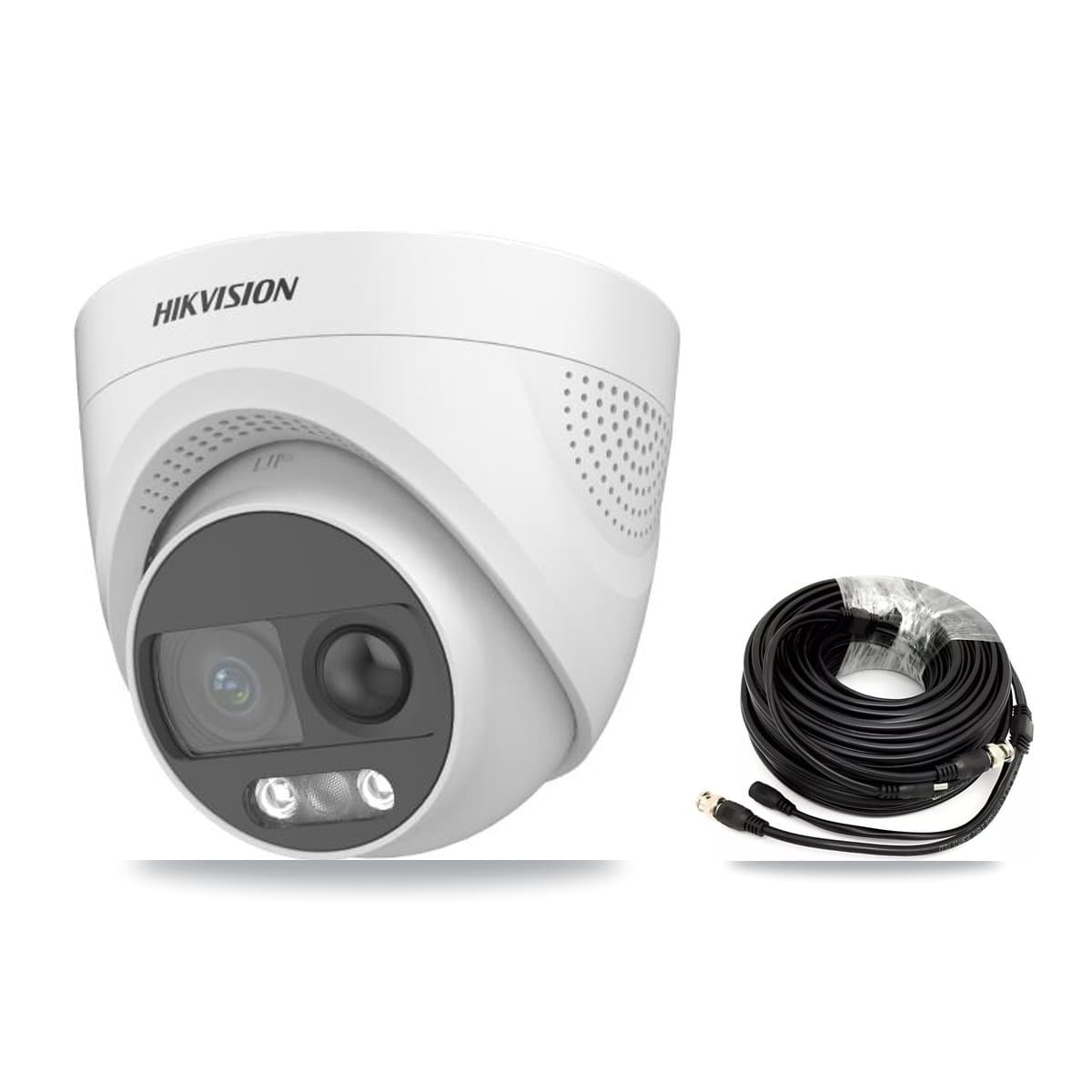 Hikvision 32-Channel 5MP CCTV Kit — 2 DS-2CE72KF3T Turret Cameras + 3TB Recording (IDS-7332HUHI Recorder) - Image 1