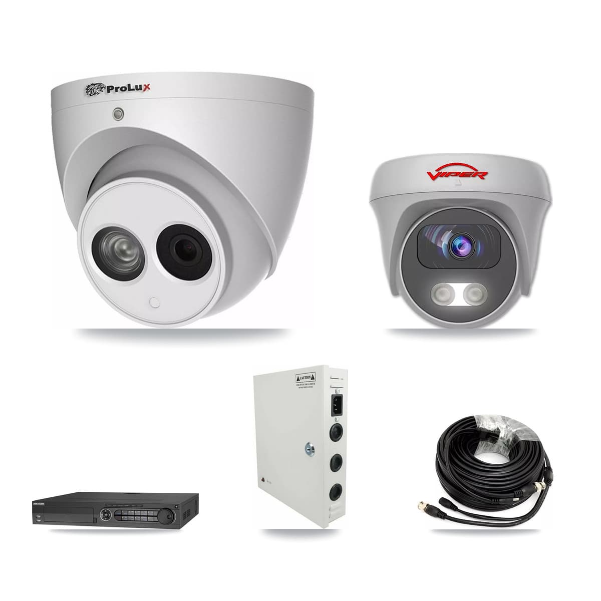 32-Channel 4MP – 5MP CCTV Kit — 24 4MP Turret + 1 5MP Cameras + 4× 8TB Recording - Image 1