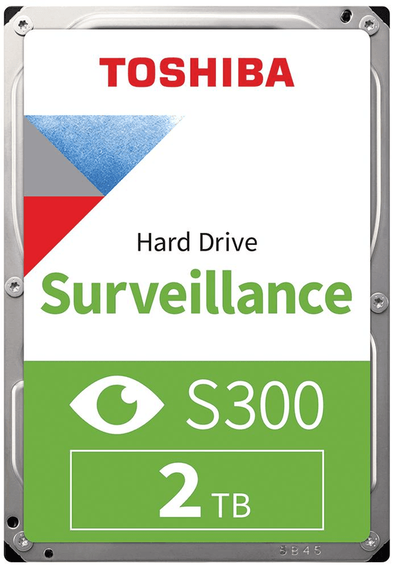 Toshiba S300 2TB Surveillance Hard Drive 3.5" SATA 5400RPM