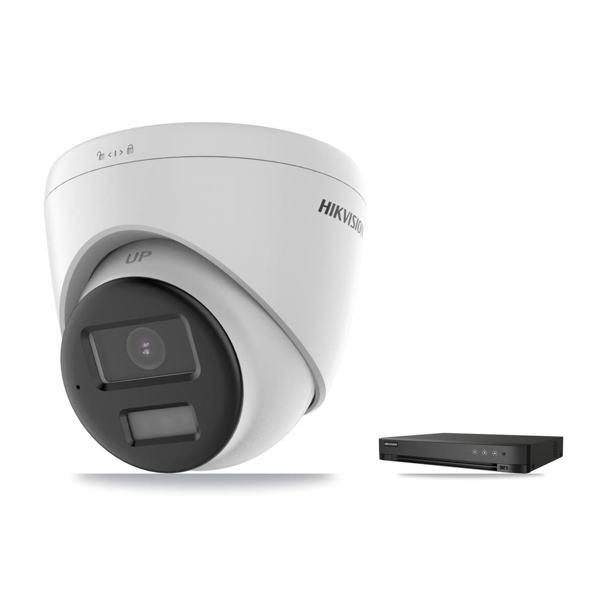Hikvision iDS-7204HUHI-M1/XT 4-Channel DVR CCTV Kit — 1× 4K Camera