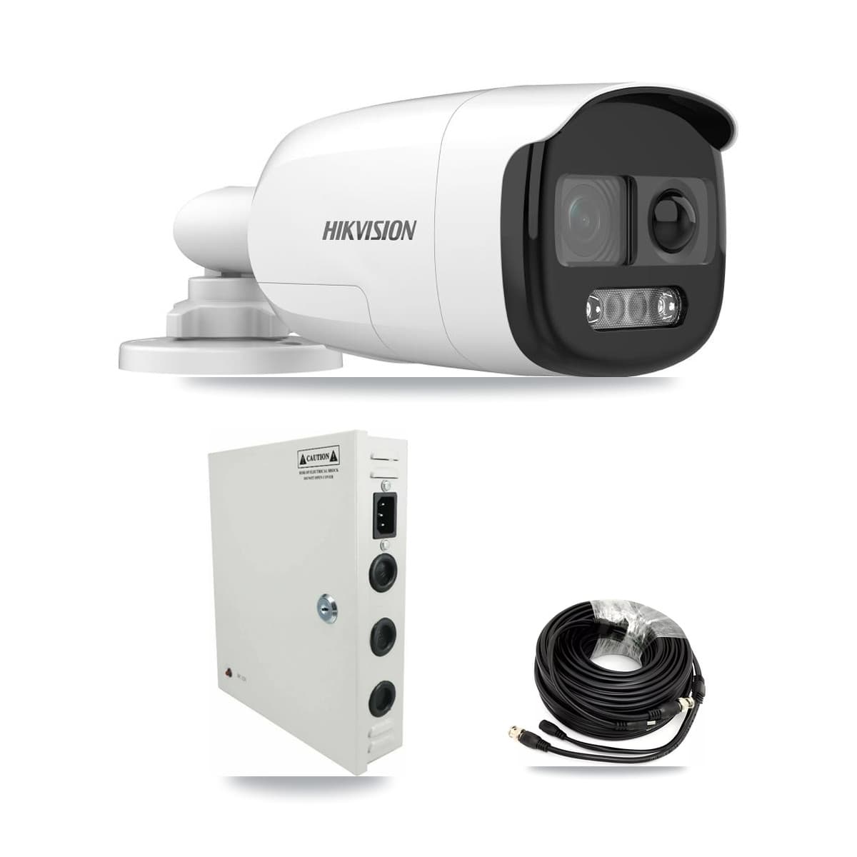 Hikvision 32-Channel 5MP CCTV Kit — 13 DS-2CE12KF3T Bullet Cameras + 2× 8TB Recording (DS-7332HQHI Recorder)