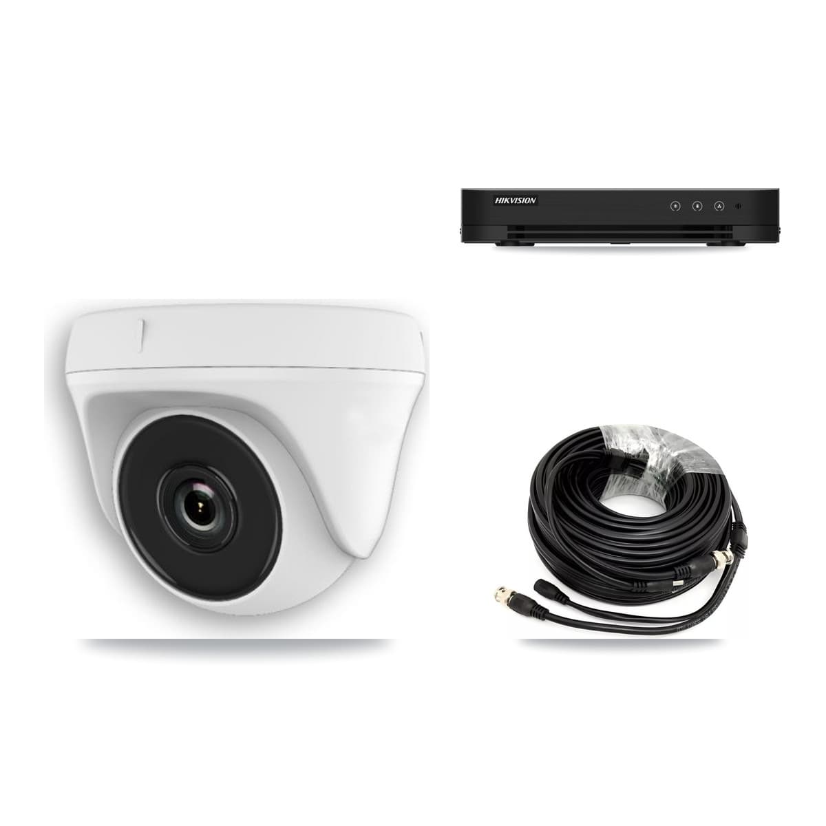 Hikvision 8-Channel 2MP CCTV Kit — 8 Dome Cameras + 3TB Recording