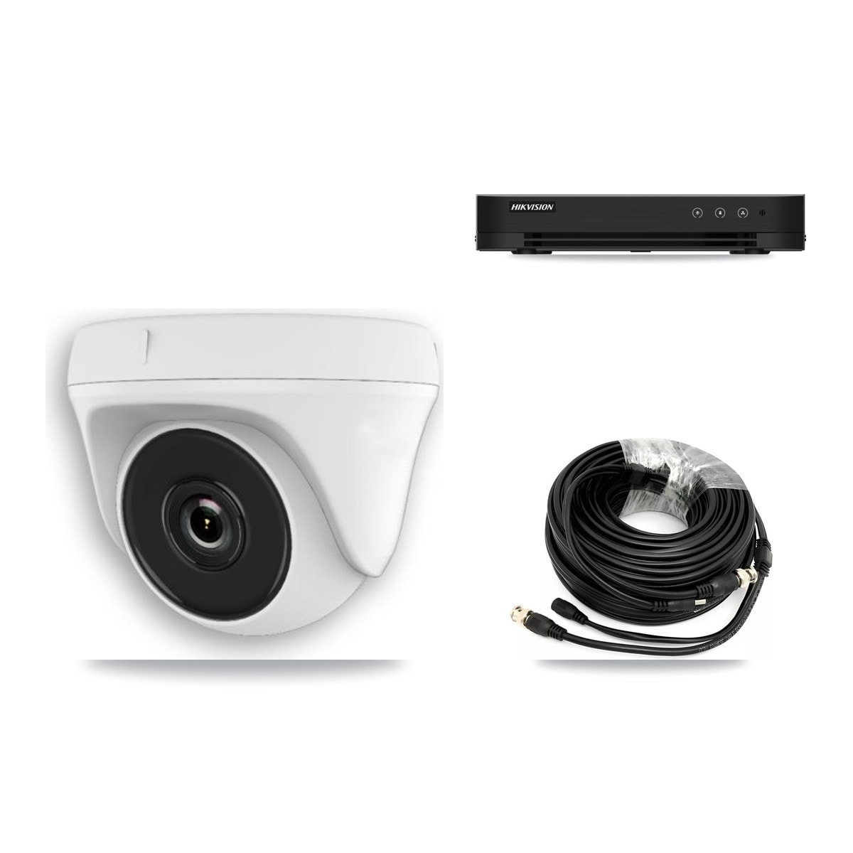 Hikvision 8-Channel 2MP CCTV Kit — 8 Dome Cameras + 3TB Recording