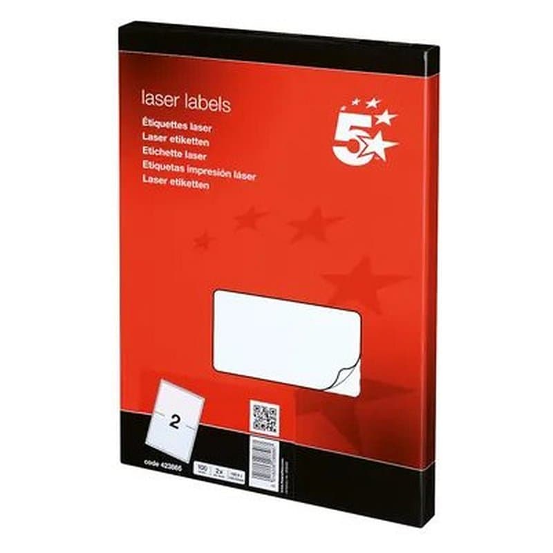5 Star Office Multipurpose Labels A4
