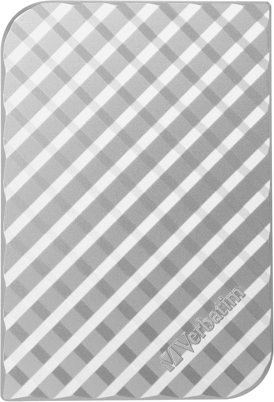 Verbatim 53198 2TB Portable USB 3.0 Hard Drive - Silver - Image 1