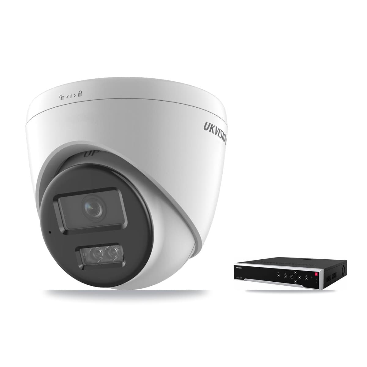 Hikvision 32-Channel 3K CCTV Kit — 20 UKVISION Cameras (DS-7732NI-M4 Recorder)