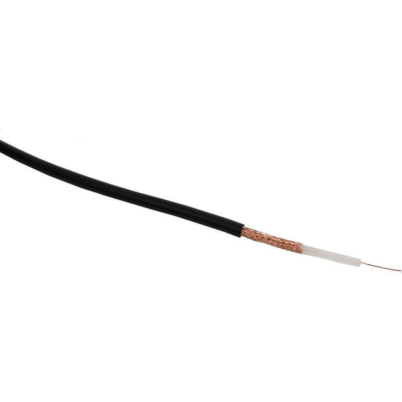 PRO RG59 Coaxial Cable 100m Reel Black Single Core CCTV