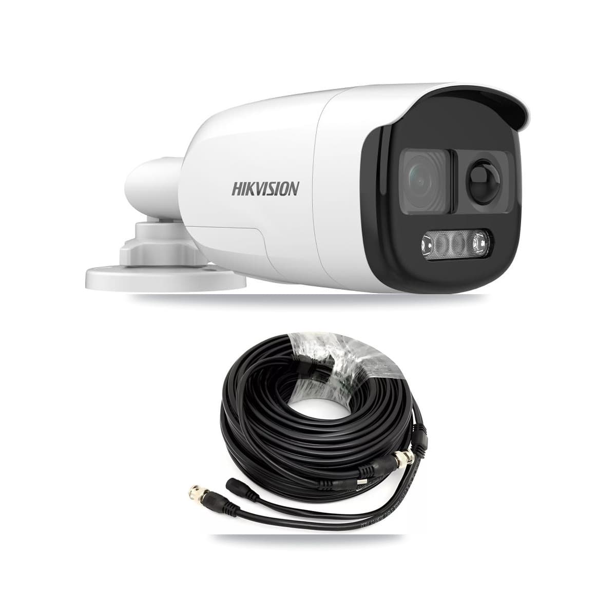 Hikvision 32-Channel 5MP CCTV Kit — 2 DS-2CE12KF3T Bullet Cameras + 3TB Recording (IDS-7332HUHI Recorder)