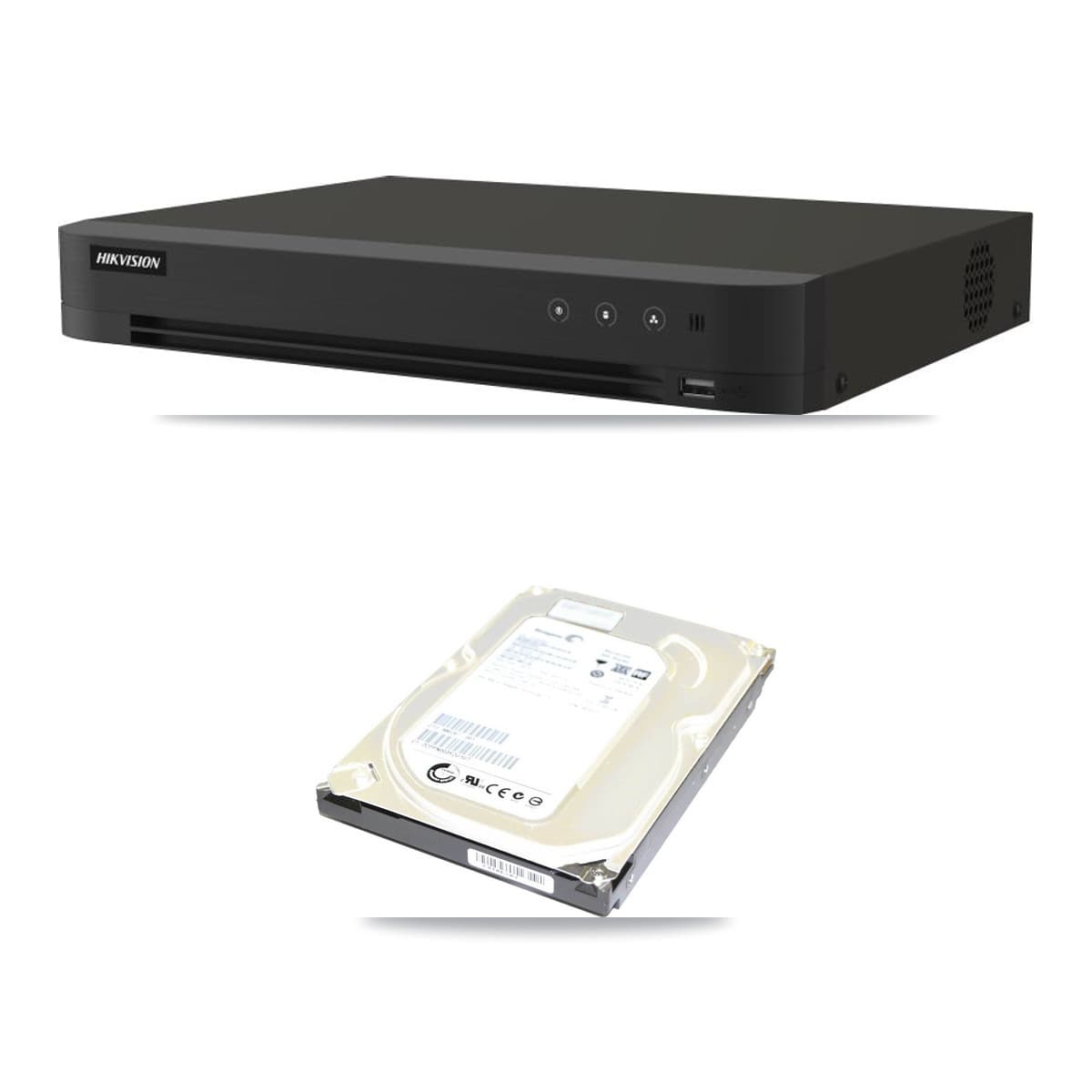 Hikvision iDS-7208HUHI-M1/XT 8-Channel DVR + 500GB HDD