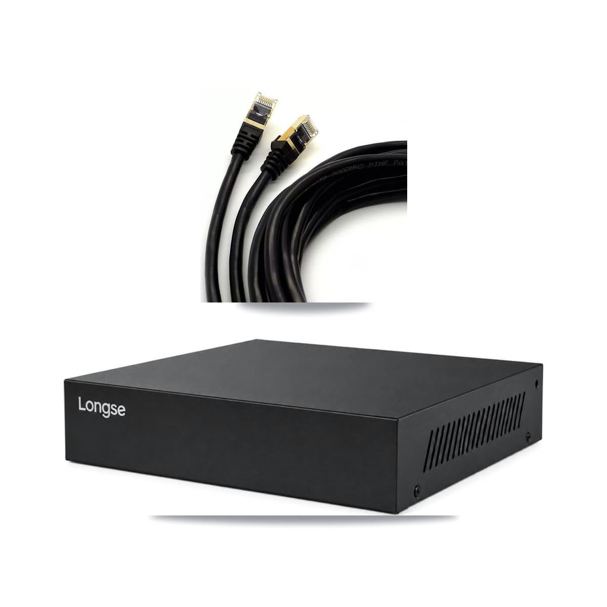Longse 8-channel CCTV kit: 1 camera (1× 5MP Dome), 3TB hard drive