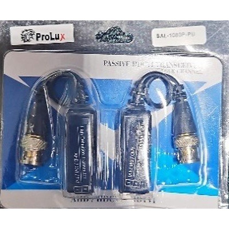 Prolux CCTV Video Balun Push-In Connector HD-TVI AHD CVI - Image 1