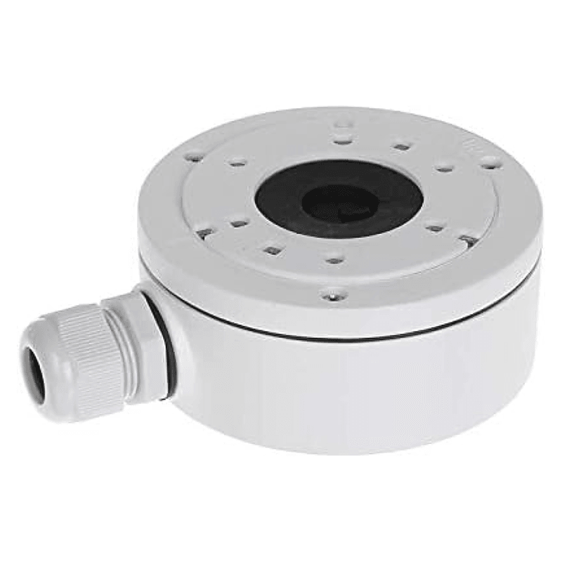 Deep Base Junction Box for Hikvision DS-2CD20 Series Bullet Cameras White - Image 1